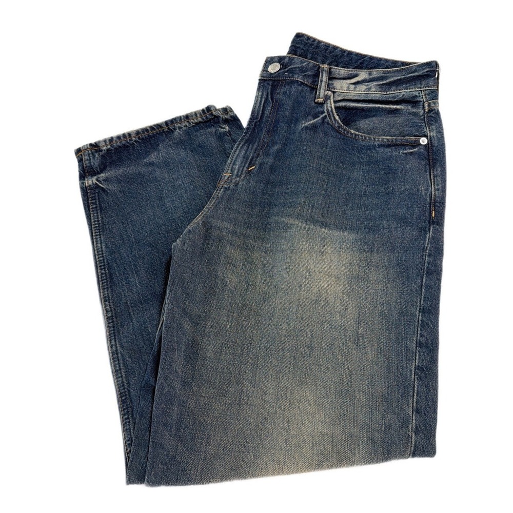 H&M Loose Ample Jeans‎ Mens 36x32 Blue Cotton Medium Wash Denim